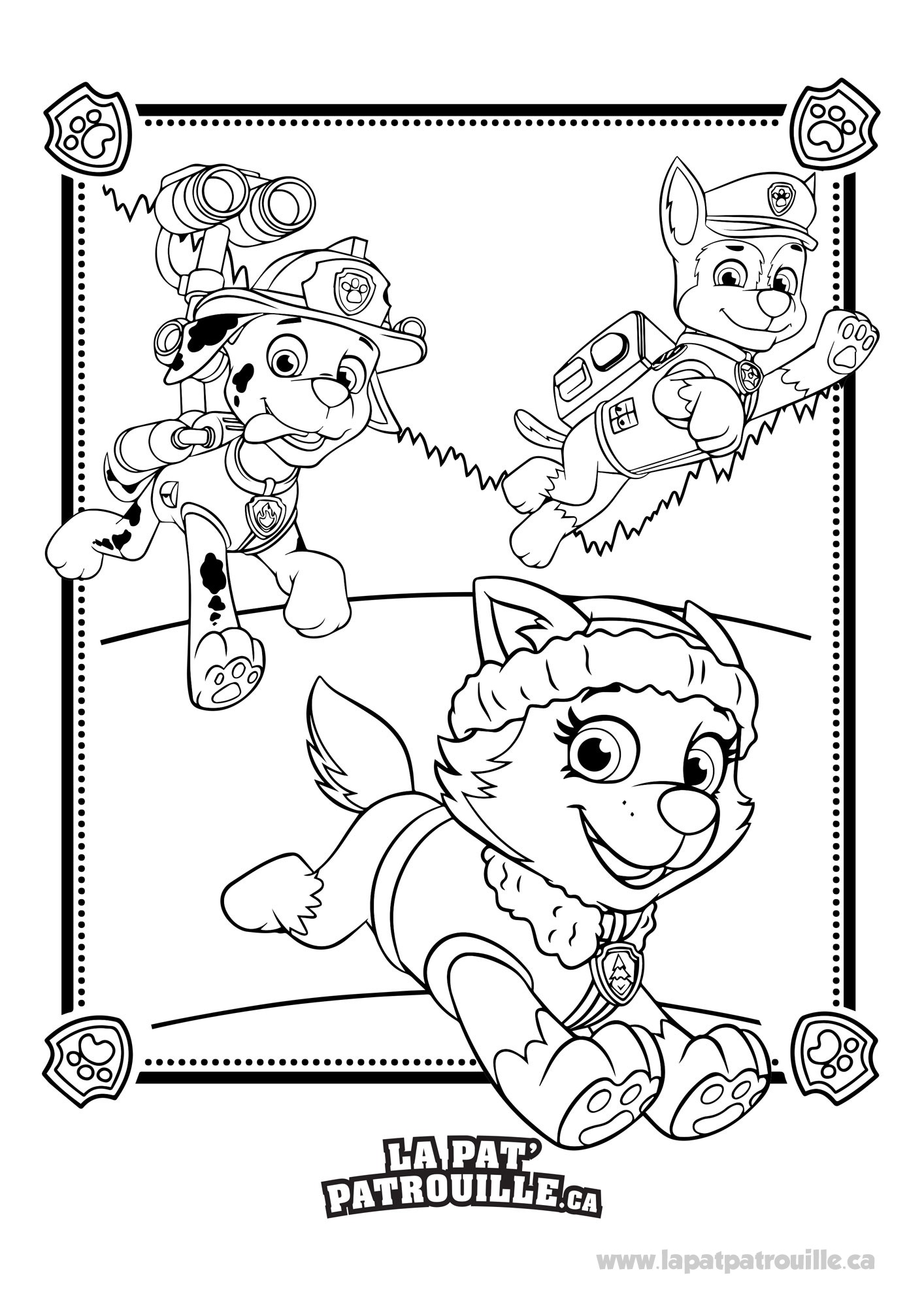 coloriage-pat-patrouille-marshall-camion_jpg dans Coloriage Pat Patrouille, Coloriag…